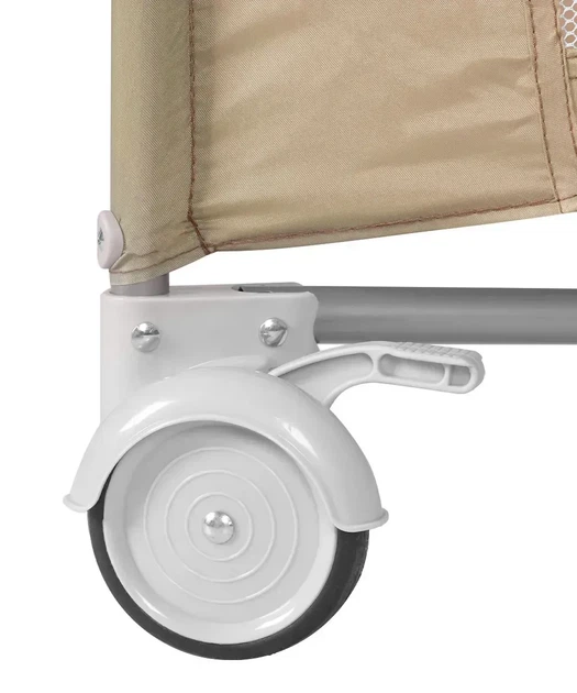 Детский манеж кровать Carrello Porta Sand Beige с двойным дном - изображение 6