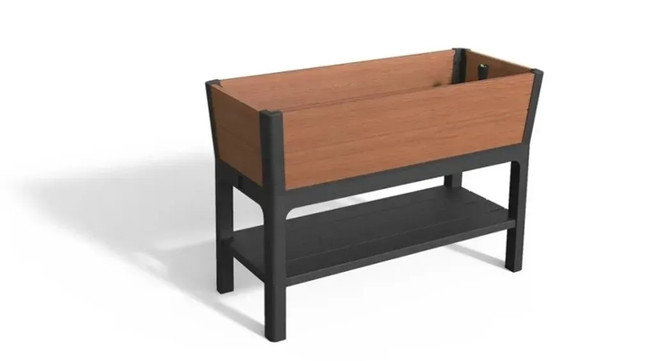 Горщик для квітів пластиковий Keter Darwin elevated Garden Bed Pro 255161 коричневий - изображение 2