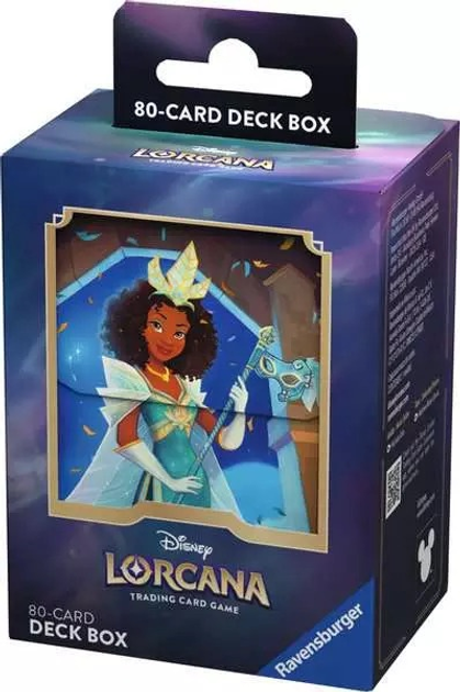 Pudełko na karty Ravensburger Disney Lorcana Shimmering Skies S05 Tiana (4050368984067) - obraz 1