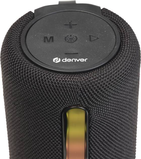 Портативна колонка Denver BTL-330B 2x5W RGB (BTL-330B) - зображення 3