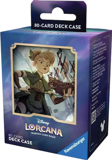 Pudełko na karty Ravensburger Disney Lorcana Panowanie Jafara S08 Dzwoneczek (4050368985361) - obraz 1