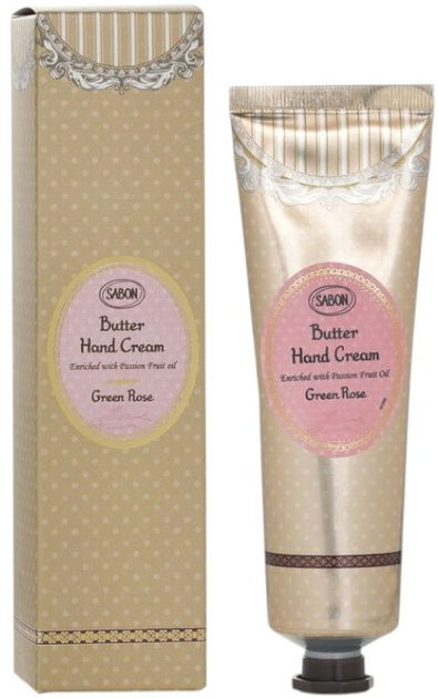Крем для рук Sabon Butter Зелена Троянда 75 мл (7290118803652) - зображення 3