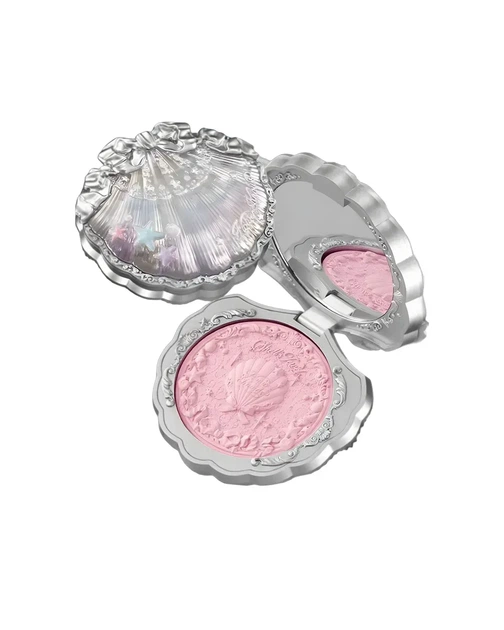 Рум'яна Flower Knows Shell's Jewel Silk Satin Blush (01 Petal