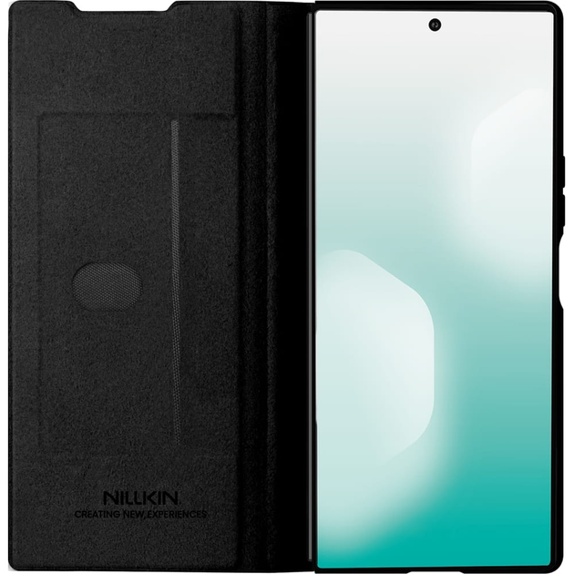 Etui Nillkin Qin Pro Leather do Samsung Galaxy Flip 7 Black (6902048298842) - obraz 5