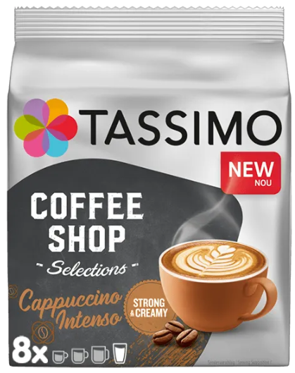 Кава в капсулах Tassimo Coffee Shop Cappuccino Intenso - Фото 2 Кава в капсулах Tassimo Coffee Shop Cappuccino Intenso - изображение 2