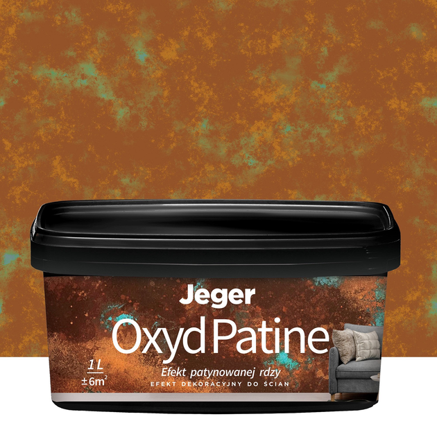 Декоративна штукатурка Jeger Oxyd Patine 1 л (5904804903336) - зображення 2