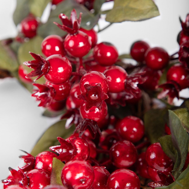 Вінок Homla Ruby Hawthorn червоний Ø 40 см (5906496708978) - зображення 3
