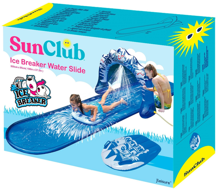 Водна гірка SunClub 500 x 120 x 102 см Синя (6920388606745) - зображення 1