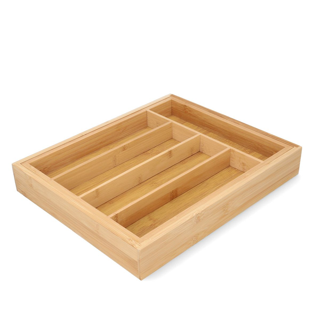 Контейнер для столових приборів Homla Bambou висувний 37 x 31 см (5904183815855) - зображення 2
