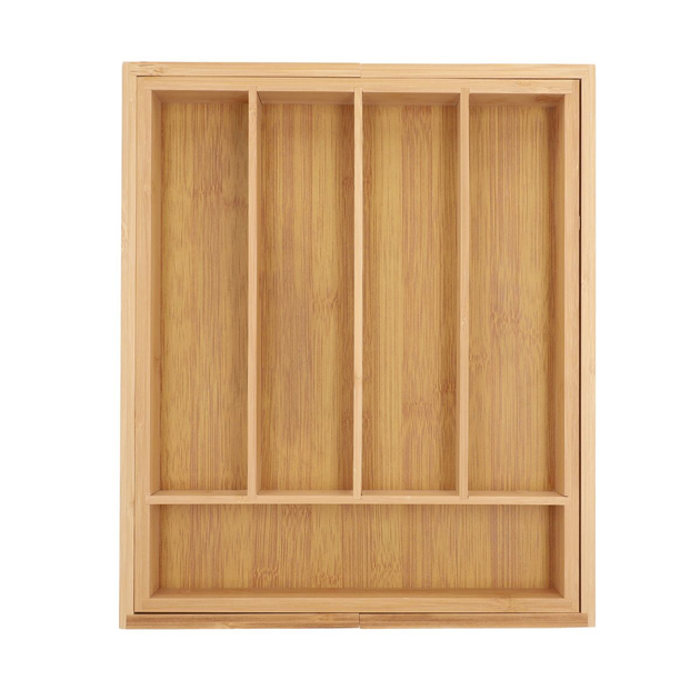 Контейнер для столових приборів Homla Bambou висувний 37 x 31 см (5904183815855) - зображення 4