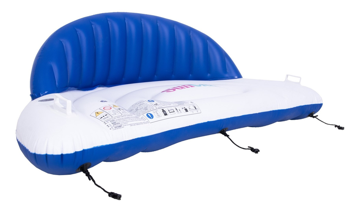 Materac basenowy z oparciem SunClub 207 x 105 x 71 cm (6920388600354) - obraz 3