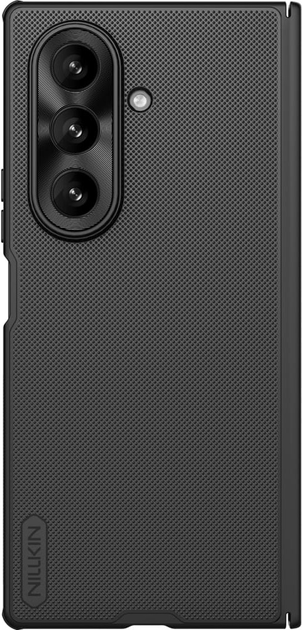Etui Nillkin Super Frosted Shield Fold Magnetic do Samsung Galaxy Flip 7 Black (6902048298729) - obraz 1