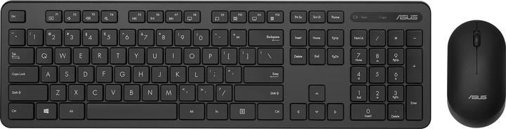 Zestaw bezprzewodowy ASUS CW100 Black (90XB0700-BKM1F0) - obraz 1