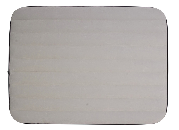 Materac dmuchany Avenli King Size 203 x 152 x 25 cm Szary (6920388699716) - obraz 3