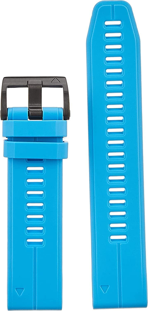 Pasek Garmin QuickFit Silicone Band 22mm Cyan Blue (753759204310) - obraz 1