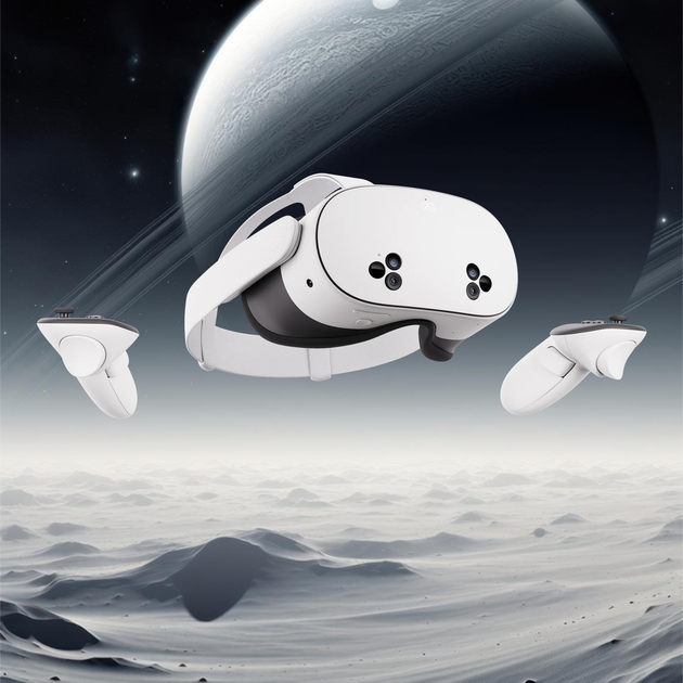 Окуляри віртуальної реальності Meta Quest 3S 128Gb – фото