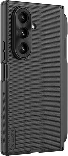 Zestaw z etui Nillkin Super Frosted Shield Fold S-Pen oraz rysika do Samsung Galaxy Flip 7 Black (6902048298736) - obraz 3