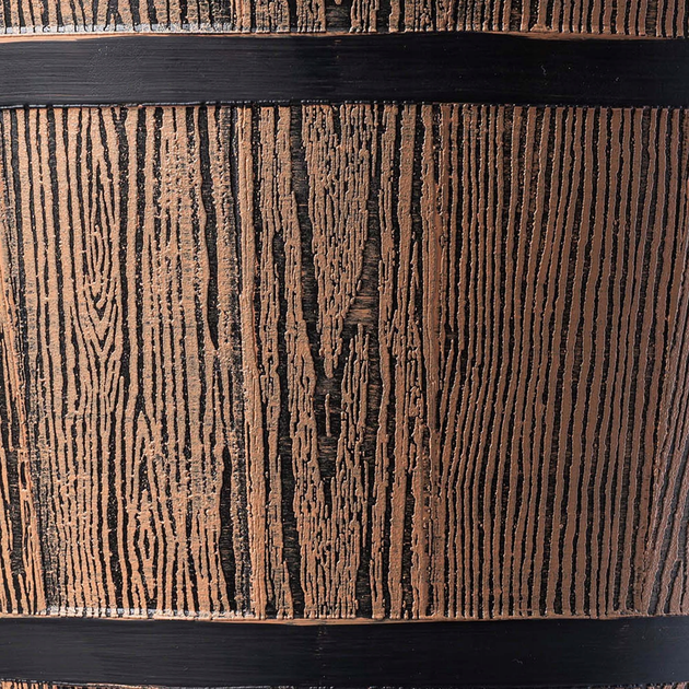 Zestaw donic ogrodowych Kadax Brązowy 23+30+40 cm 3 szt (5903699474068) - obraz 5