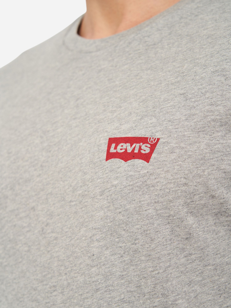 Zestaw koszulek meskich Levi's 79681-0001 L 2 szt Bialy/Szary (955555910810892) - Outlet - obraz 6