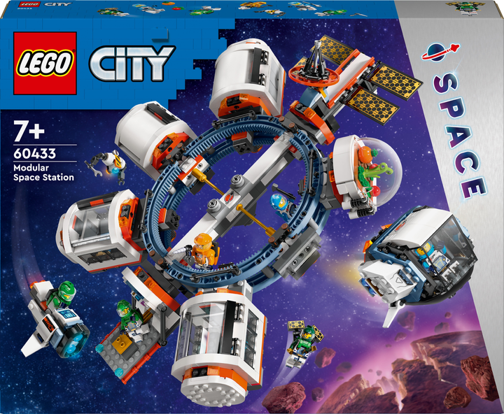 Конструктор LEGO City Модульна космічна станція 1097 деталей (60433) (955555911322921) - Уцінка - зображення 1