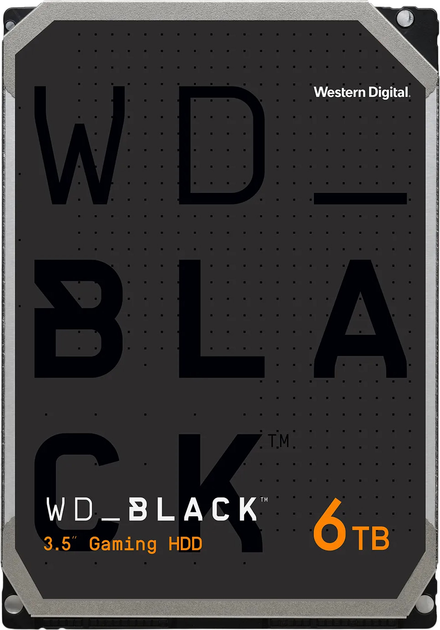 Жорсткий диск Western Digital WD_BLACK 6TB 7200RPM 256MB 3.5" SATA III (WD6004FZBX) - зображення 2