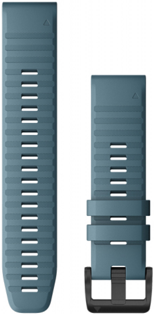 Ремінець Garmin QuickFit для Fenix 6 Amp 22 мм Lakeside Blue (010-12863-03) - зображення 1