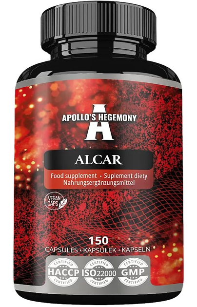 Suplement diety Apollo's Hegemony Alcar 150 kapsułek (8721077930473) - obraz 1