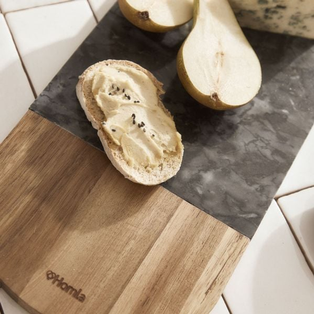Обробна дошка Homla Marble декоротивна чорна 40x17 cм (5904183849164) - зображення 4