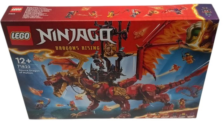 Zestaw klockow LEGO Ninjago Smoczyca zrodla ruchu 1716 elementow (71822) (955555911384285) - Outlet - obraz 2