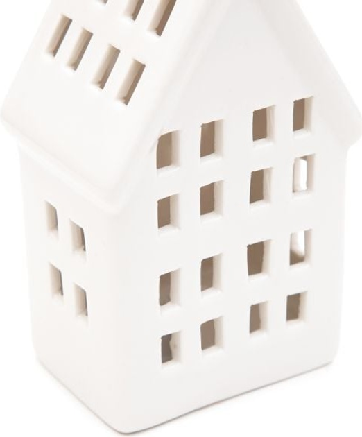 Dekoracja Homla Cozy Home Domek ceramiczny LED 10 x 8 x 21 cm (5904183829715) - obraz 4