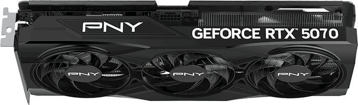 Karta graficzna PNY PCI-Ex GeForce RTX 5070 OC 12GB GDDR7 (192bit) (2587/28000) (HDMI, 3 x DisplayPort) (VCG507012TFXPB1-O) - obraz 5