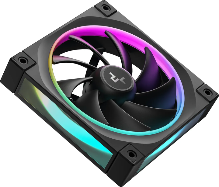 Zestaw wentylatorów Deepcool FL12 3 IN 1 Black (R-FL12-BKAPN3-G) - obraz 4