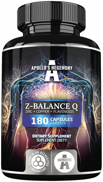 Suplement diety Apollo's Hegemony Z-Balance Q 180 kapsułek (5060991880581) - obraz 1