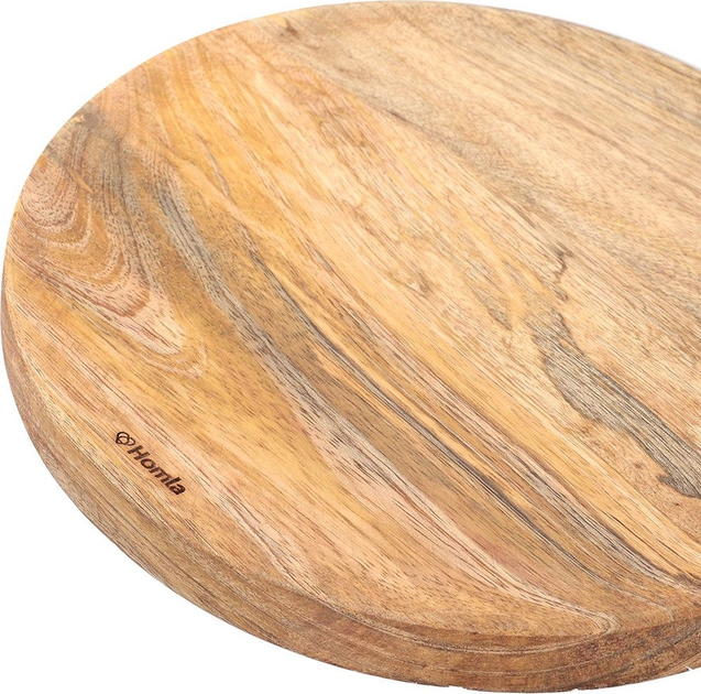 Patera na nóżce HOMLA Sjal Mango S z drewna mango 25 x 7 cm (5904183831145) - obraz 4