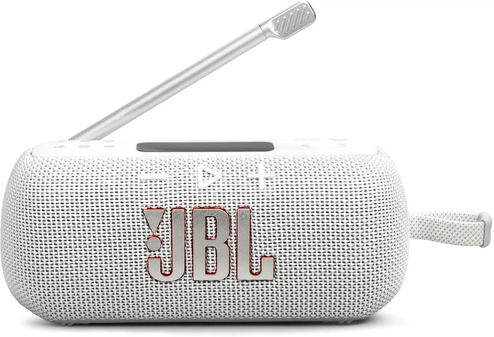 Głośnik przenośny JBL Tuner 3 z funkcją FM-radio White (JBLTUNER3WHT) - obraz 2