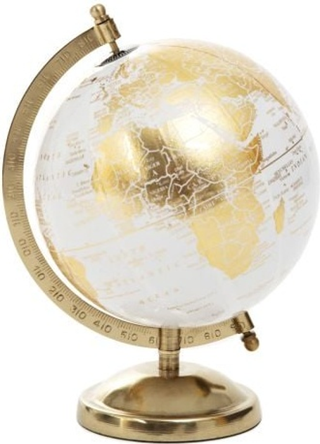 Globus Homla dekoracyjny 18 x 15 x 25 cm Złoty (5904183857930) - obraz 1