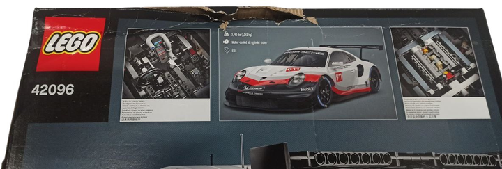 Конструктор LEGO TECHNIC Porsche 911 RSR 1580 деталей (42096) (955555912017611) - Уцінка - зображення 7