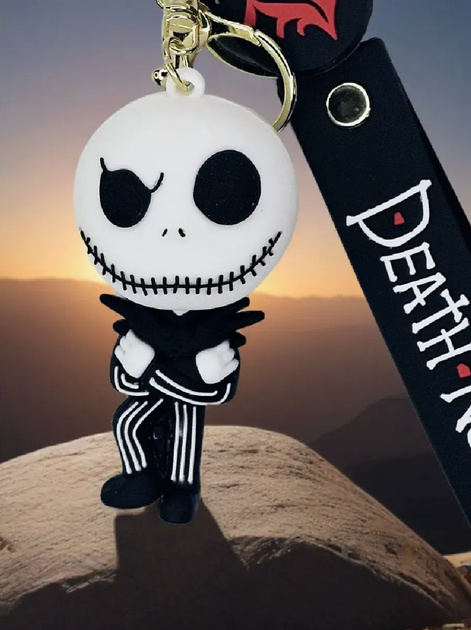 Брелок Кошмар перед Рождеством Джек Скеллингтон Jack Skellington The Nightmare Before Christmas на рюкзак, ключи 7,5 см - Фото 2 Брелок Кошмар перед Рождеством Джек Скеллингтон Jack Skellington The Nightmare Before Christmas на рюкзак, ключи 7,5 см - изображение 2