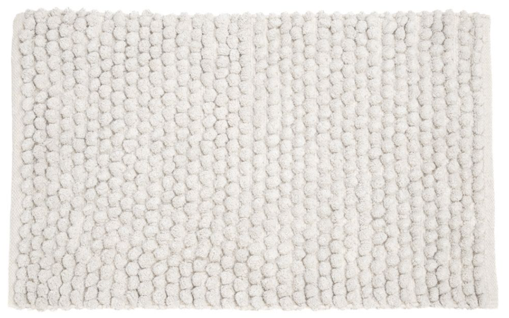 Dywanik łazienkowy HOMLA 703201 Hadiya 50 x 80 cm szary (5906496703188) - obraz 1