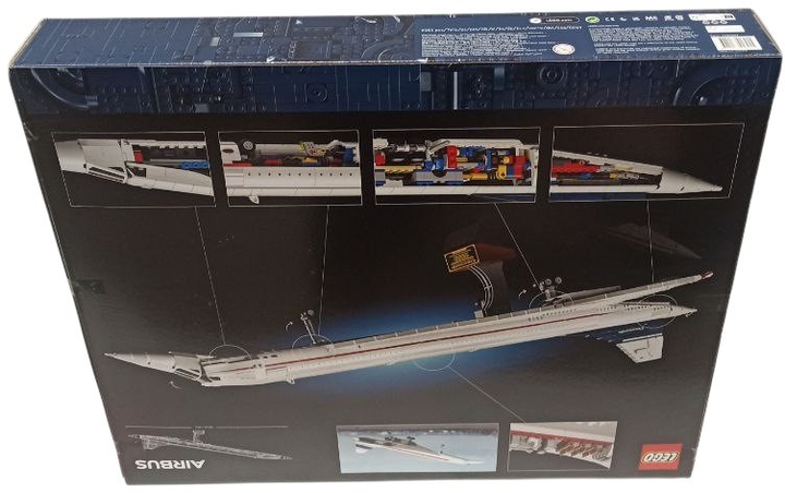 Конструктор LEGO Icons Concorde літак 2083 деталі (10318) (955555910984796) - Уцінка - зображення 5