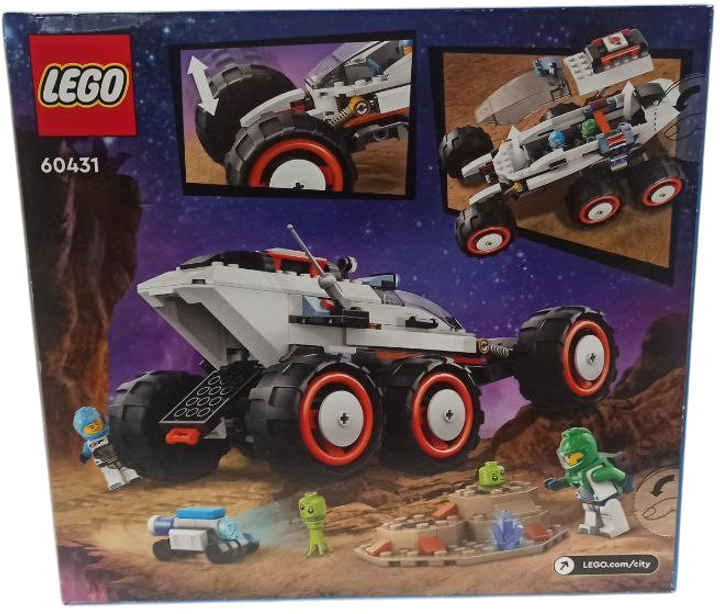 Конструктор LEGO City Космічний дослідницький всюдихід й інопланетне життя 311 деталей (60431) (955555911448981) - Уцінка - зображення 4