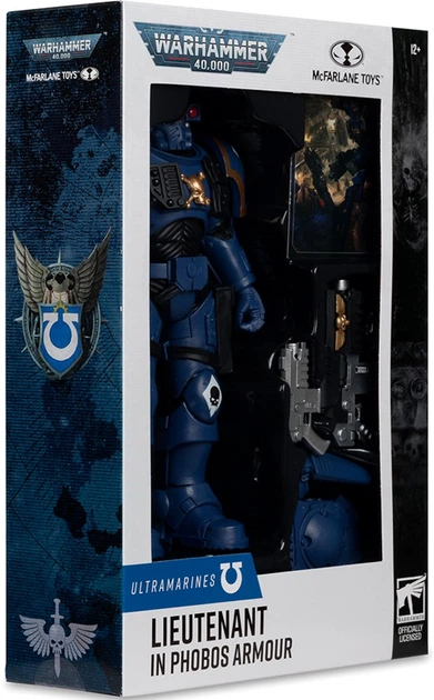 Figurka McFarlane WARHAMMER 40K Lieutenant in Phobos Armour - Ultramarines - 7in 10906mcf (787926109061) - obraz 5
