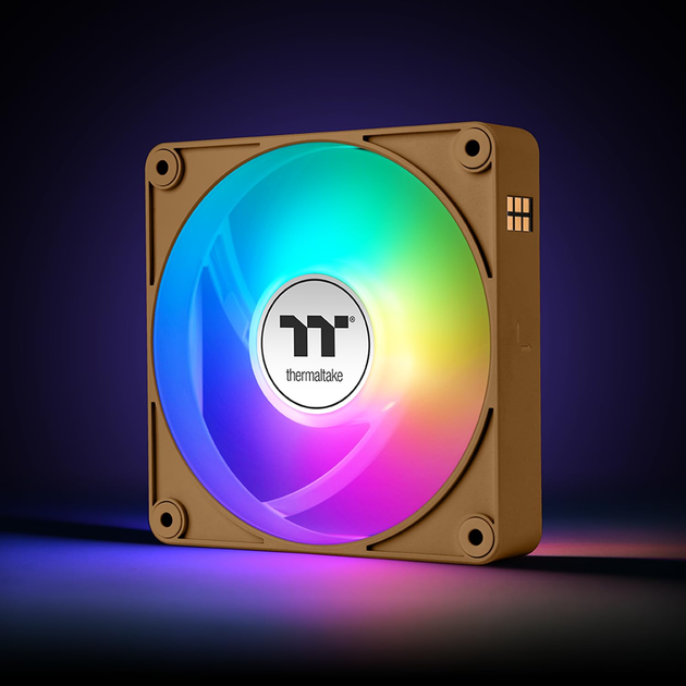 Zestaw wentylatorów Thermaltake CT120 EX ARGB Sync (3-Fan Pack) Gravel Sand (CL-F216-PL12GS-A) - obraz 5