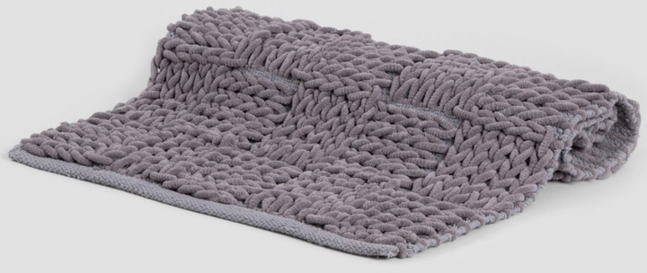Dywanik łazienkowy HOMLA 735011 Tenu 50 x 80 cm Szary (5906496735011) - obraz 2