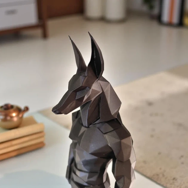 Фігурка Статуетка Анубіс Low Poly . Aivory - изображение 2