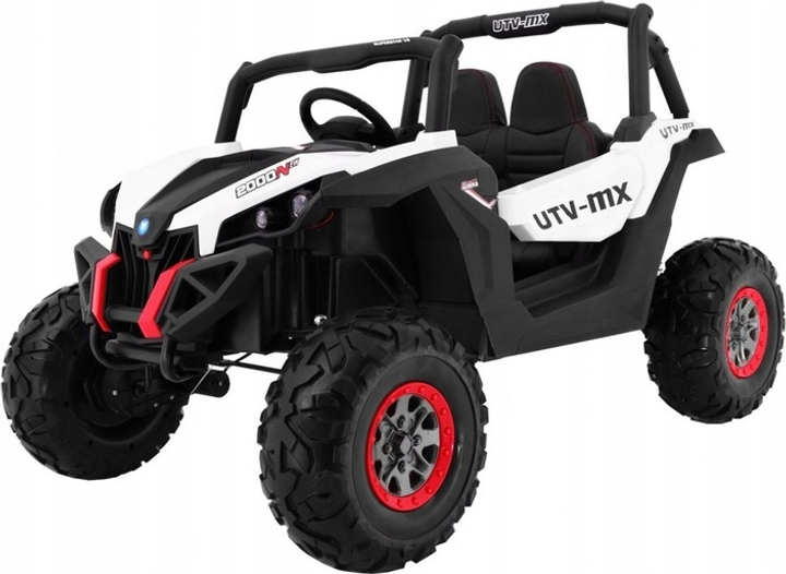 Buggy elektryczny dla dzieci Ramiz SuperStar Biały (5903864907865) - obraz 1