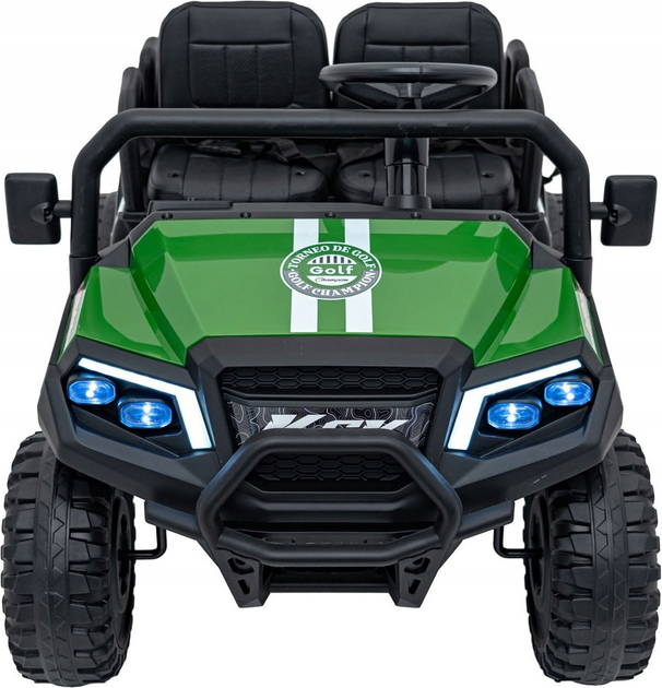 Buggy elektryczny dla dzieci Ramiz Champion 4-osobowy Zielony (5903864983272) - obraz 2