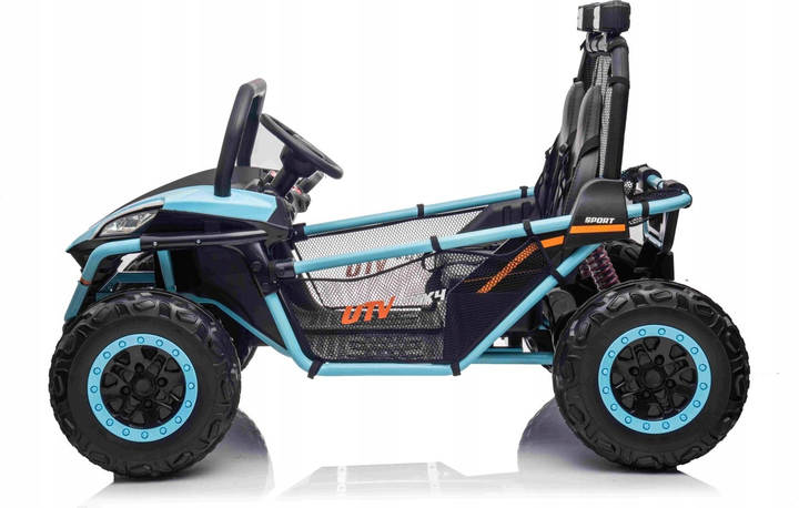 Buggy elektryczny dla dzieci Ramiz Faster Niebieski (5903864943726) - obraz 3