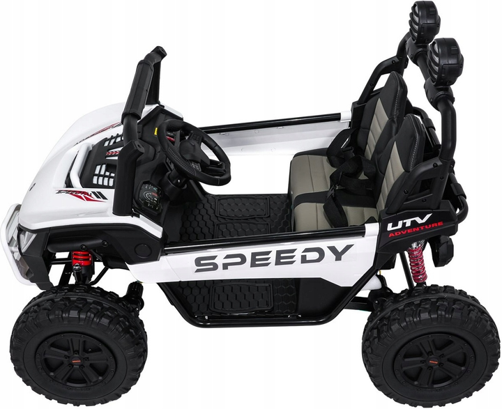 Електричний баггі для дітей Speedy 4 x 4 Білий (5903864986891) - зображення 3