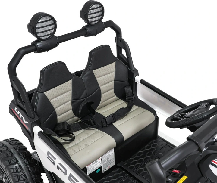 Електричний баггі для дітей Speedy 4 x 4 Білий (5903864986891) - зображення 5
